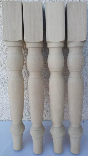 Gambe legno 90 tornite - 90, x