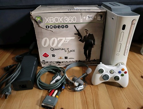 Microsoft xbox 360 bianco 007 - bianco,