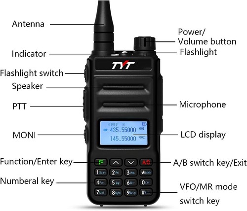Tyt uv88 radio vhf - th-uv88,