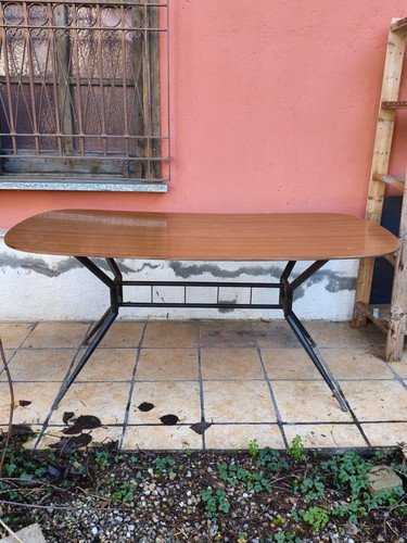 Tavolo ovale anni s - anni, 60