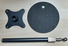 Supporto Monitor/TV fino 29" Regolabile in Altezza, in Alluminio (viti NON inc.)