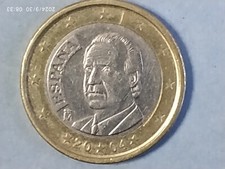 Moneta euro spagna - moneta,