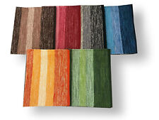 Tappeto Stuoia Cucina Multiuso 100% Cotone Indiano Sfumato 6 Misure 6 Colori CH