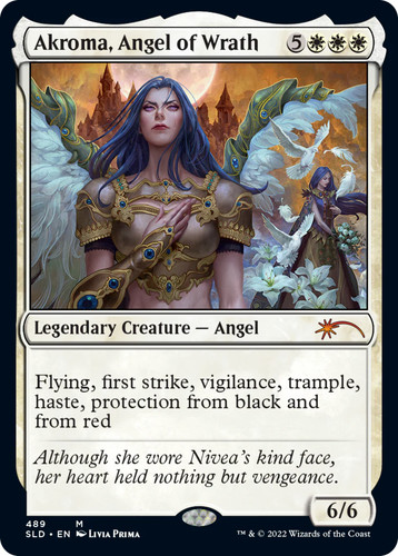 Mtg magic akroma - angel, of