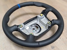 NEW LEATHER STEERING WHEEL FOR