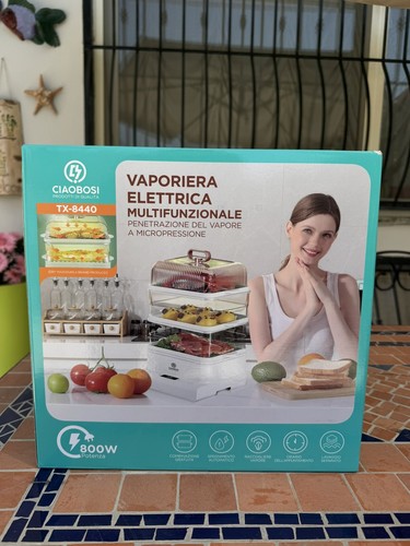 Vaporiera elettrica ciaobosi - vaporiera,