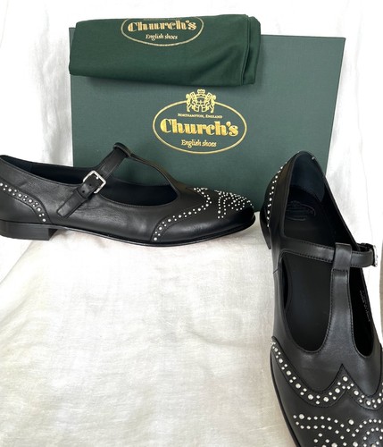 Ballerine church black mary - black,