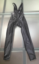 GORE BIKE WEAR PANTALONE SALOPETTE WIND STOPPER  TAGLIA L NERO VINTAGE ANNI 2000