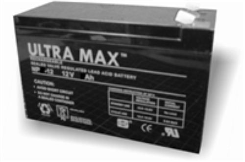 Ultramax 12v 9ah batteria - x,