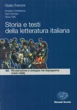 STORIA E TESTI DELLA LETTERATURA ITALIANA VOL.3C G.FERRONI EINAUDI 9788828608141