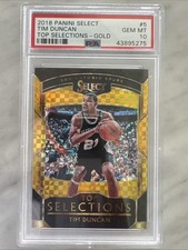 2018 Panini Select Tim Duncan