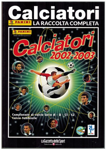 Calciatori 2002 album - calciatori, 2002-03