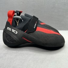 Scarpe da arrampicata Adidas Five Ten 5.10 Aleon nere rosse bouldering BC0861 NUOVE