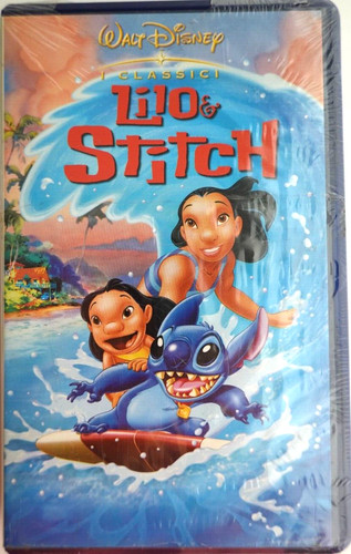 Vhs walt disney lilo stitch - walt,