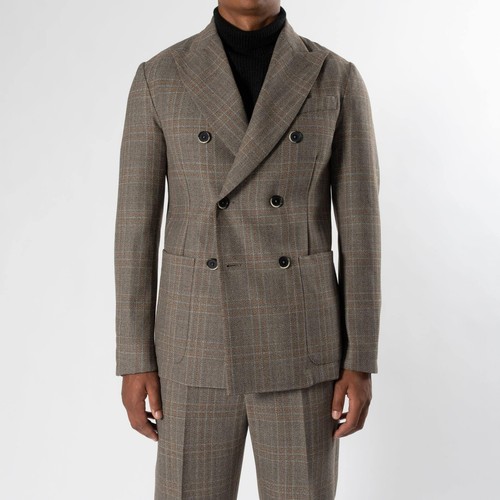 Blazer doppiopetto marrone
