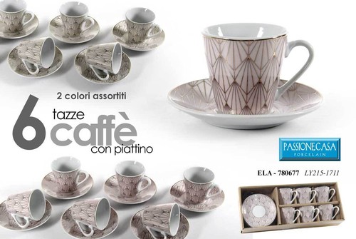 Set tazzine caffè 6 - tazzine,
