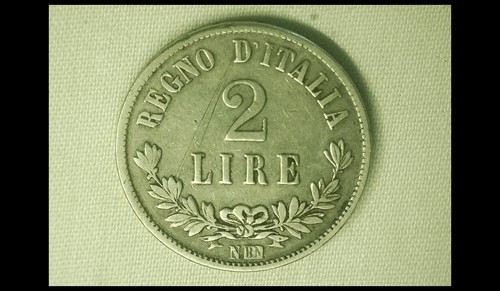 Lire valore 1863 bn - 2,
