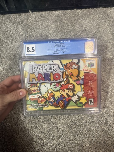 Paper mario n64 - paper,