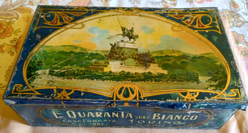 Scatola latta pasticceria - scatola,