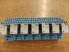 NR.7 FINDER 55.34.8.024.0054 RELE 4SC 553480240054 CONTATTI SCAMBIO 24V AC CA 7A