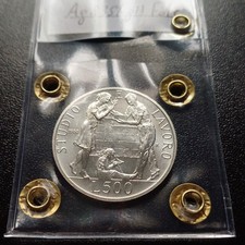 Moneta In Argento Da Collezione 500 Lire 1988 Nc Roma Fdc Italia Lotto 2035