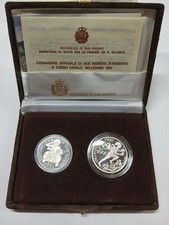 1991 SAN MARINO MONETE ARGENTO