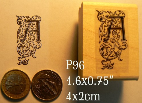 Timbro gomma lettera - in,