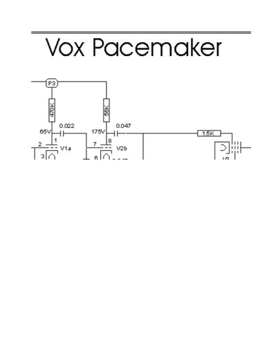 Vox tube pacemaker - tube,
