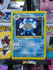 Pokemon Poliwrath 15/130 Holo | Set Base 2 Vintage Inglese | Good