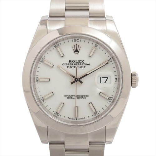 Rolex datejust 126300 ss - rolex,