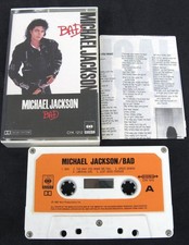 Michael Jackson BAD Album K7