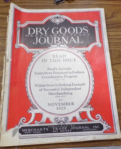 Vtg 20s dry - dry, store