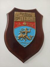 Crest in legno 17a Legione