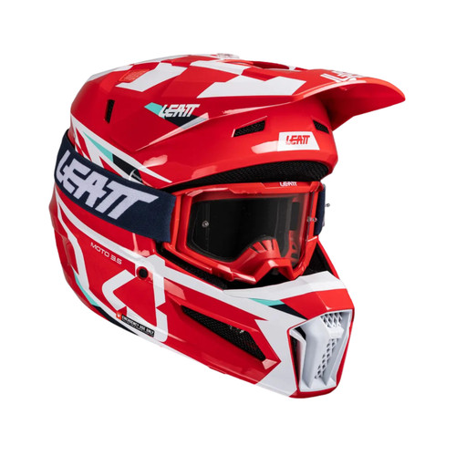 Leatt casco v25 - casco, red