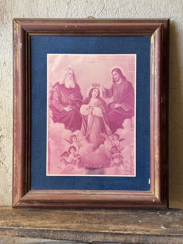 Vintage incoronazione vergine - vintage,