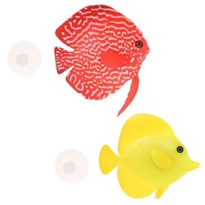  2 Pcs Arredo Acquario Pesci