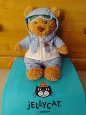 Jellycat. Tuta da neve orso Bartolomeo. Originale. Nuovo con etichette e borsa.