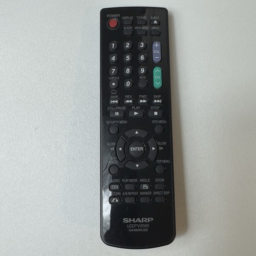 Sharp ga480wjsb lcd dvd - dvd, combo
