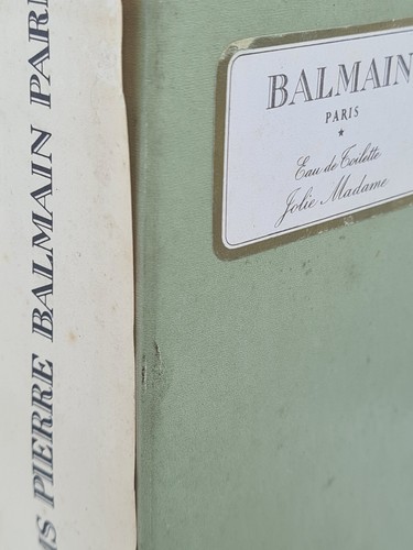 Balmain paris jolie madame - "jolie, madame"