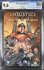 Injustice: Gods Among Us #1 2013 DC Comics CGC 9.6 NM+ Edizione Speciale WB Promo
