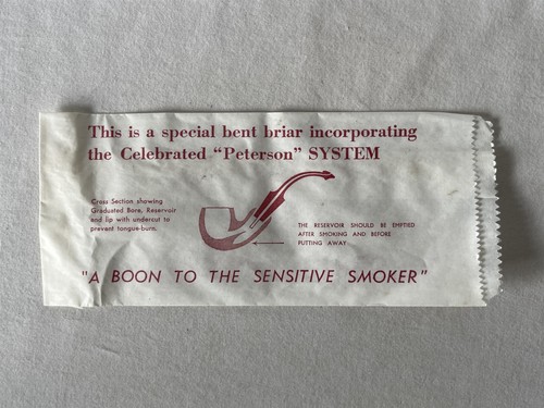 Vintage peterson pipes branded - pipes,