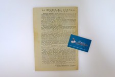 La Democrazia Cristiana agli