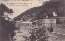 14774-DUE CARTOLINE, SAN DALMAZZO DI TENDA (VALLE ROIA),CENTRALE ELETTRICA NEGRI