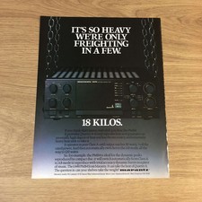 GRAM94 MAGAZINE ADVERT 11X8 THE MARANTZ PM84 DIGITAL AMPLIFIER