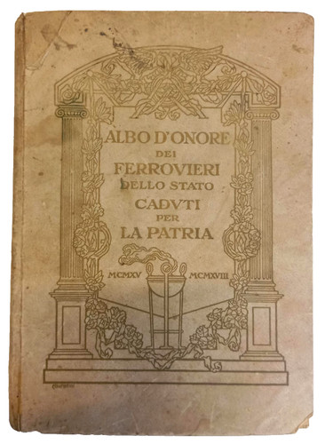 Albo onore dei ferrovieri - dei,