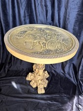 Tavolino Cinese Vintage in pasta di marmo