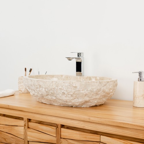 Lavabo appoggio marmo 60 - lavabo,