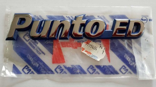 Fiat punto originale - "punto, ed"