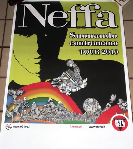 Manifesto originale neffa - manifesto,