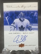 Upper Deck Jack Campbell Auto